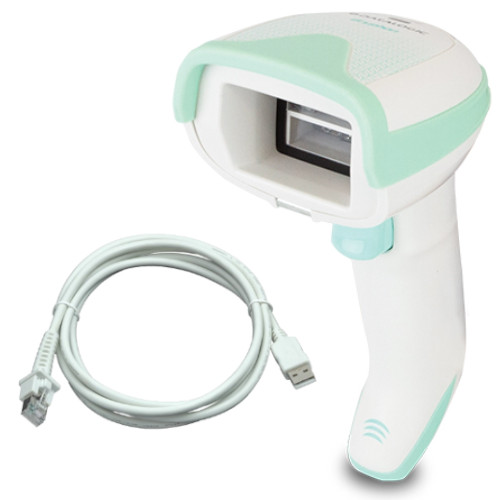 [GD4590-HCK10-BPOC] Datalogic Gryphon I GD4590, 2D, multi-IF, kit (USB), white [GD4590-HCK10-BPOC]