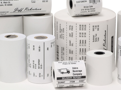 [01942-080Z] Zebra Z-Select 2000D, Receipt roll, thermal paper, 80mm [01942-080Z]
