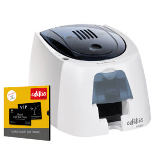 [EA2U0000BS-BS011] Evolis Edikio Access - Guest Solution, single sided, 12 dots/mm (300 dpi), USB, kit (USB) [EA2U0000BS-BS011]