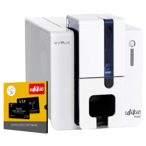 [EF1H0000XS-BS012] Evolis Edikio Flex - Guest Solution, single sided, 12 dots/mm (300 dpi), USB, Ethernet, kit (USB) [EF1H0000XS-BS012]