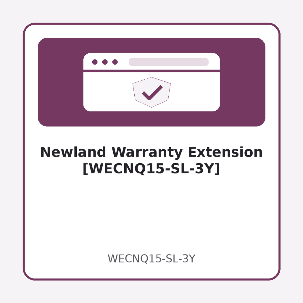 [WECNQ15-SL-3Y] Newland Warranty Extension [WECNQ15-SL-3Y]