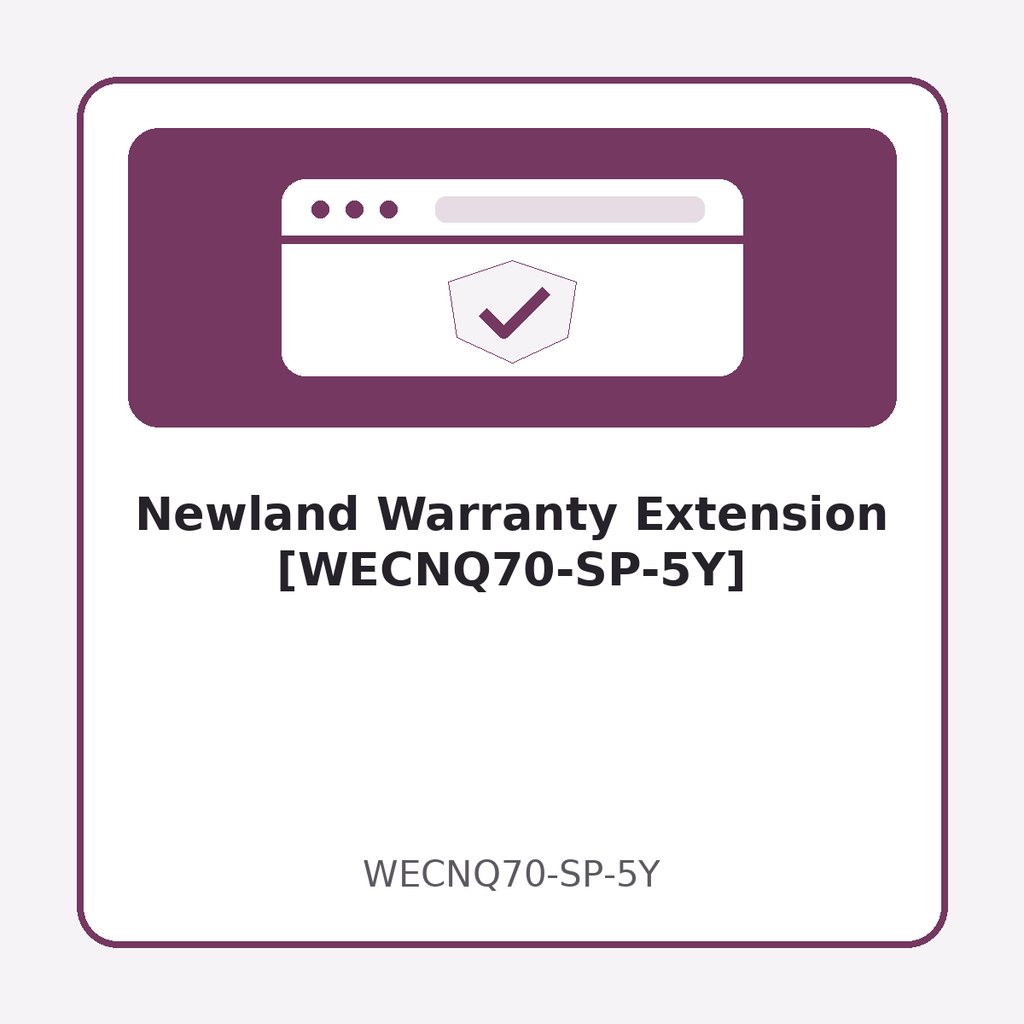 [WECNQ70-SP-5Y] Newland Warranty Extension [WECNQ70-SP-5Y]