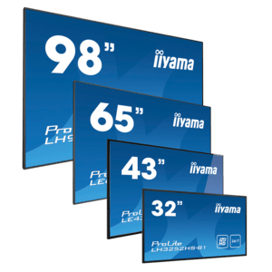[LH7564UHS-B1AG] iiyama ProLite LFDs LH7564UHS-B1AG, 75", 4K UHD, 500cd, TFT Screen, HDMI, RS232, VESA 500x500mm, Black, QSG, Remote Control