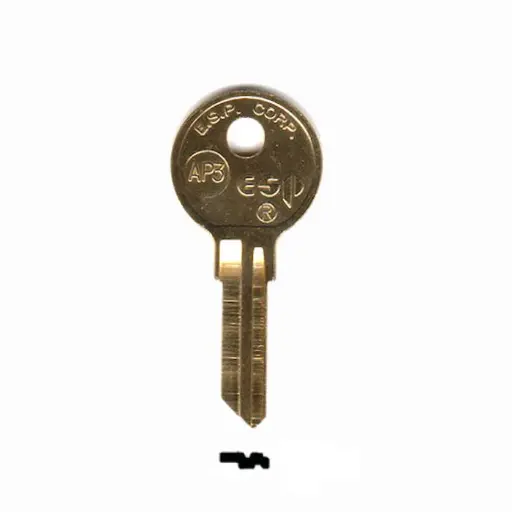 [spare keys K-4] Metapace replacement key, 2 pcs. [spare keys K-4]